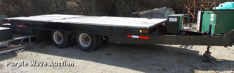 image for item DB1501 1973 Birmingham tilt deck equipment trailer