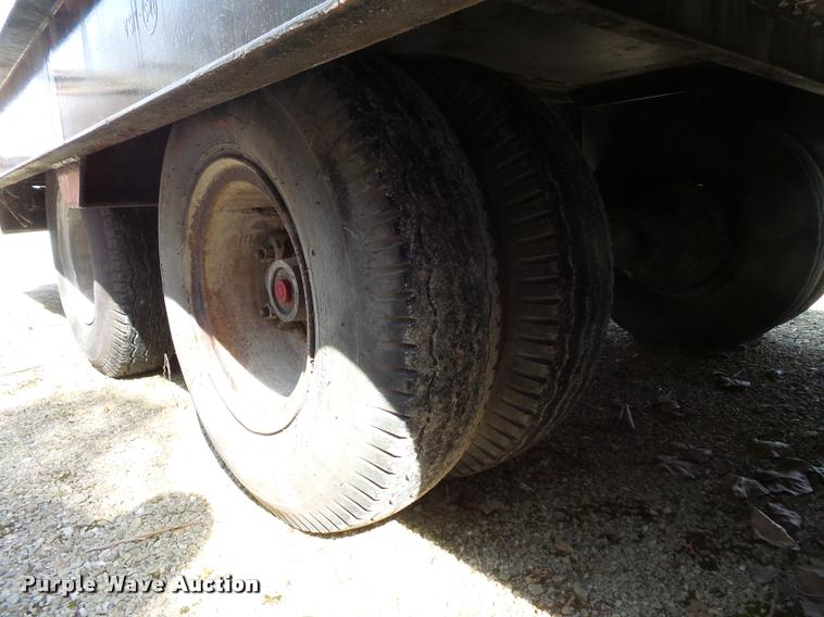 image for item DB1501 1973 Birmingham tilt deck equipment trailer