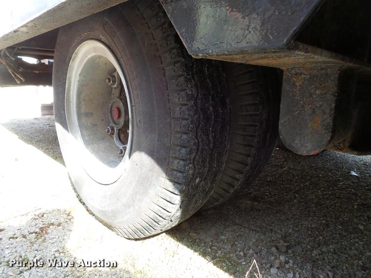 image for item DB1501 1973 Birmingham tilt deck equipment trailer