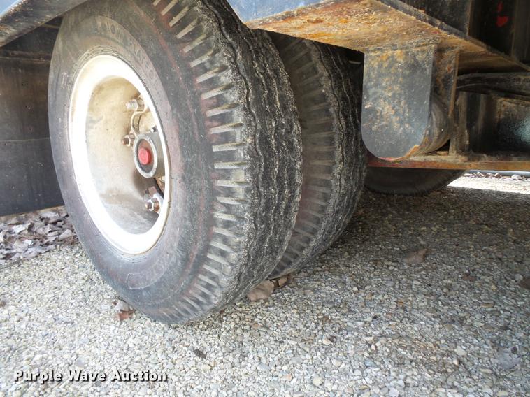 image for item DB1501 1973 Birmingham tilt deck equipment trailer