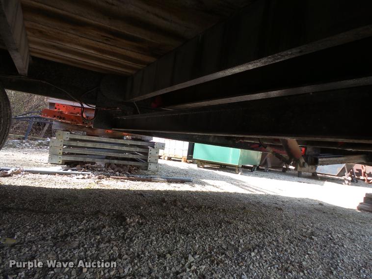 image for item DB1501 1973 Birmingham tilt deck equipment trailer