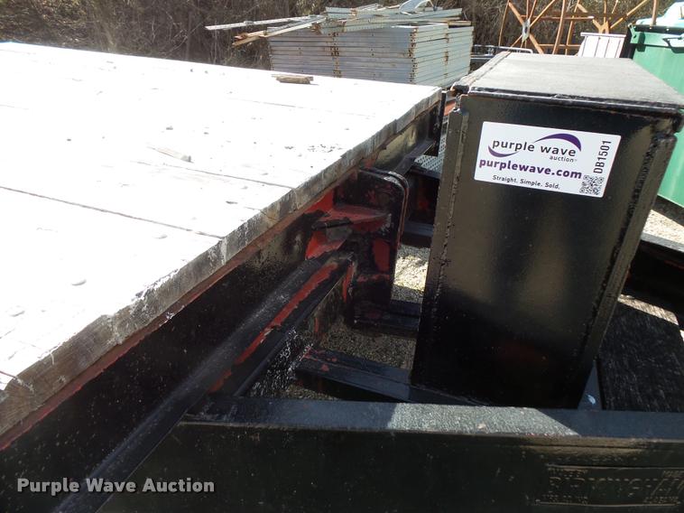 image for item DB1501 1973 Birmingham tilt deck equipment trailer
