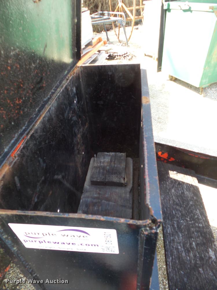 image for item DB1501 1973 Birmingham tilt deck equipment trailer