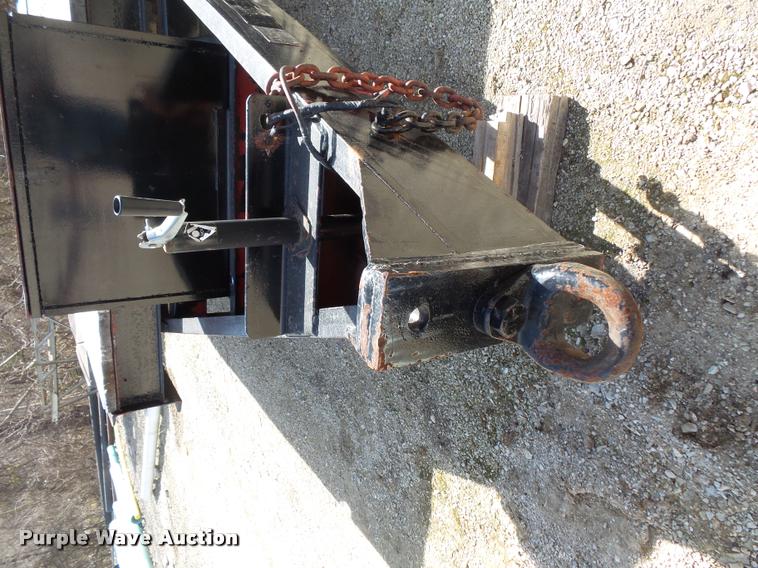 image for item DB1501 1973 Birmingham tilt deck equipment trailer