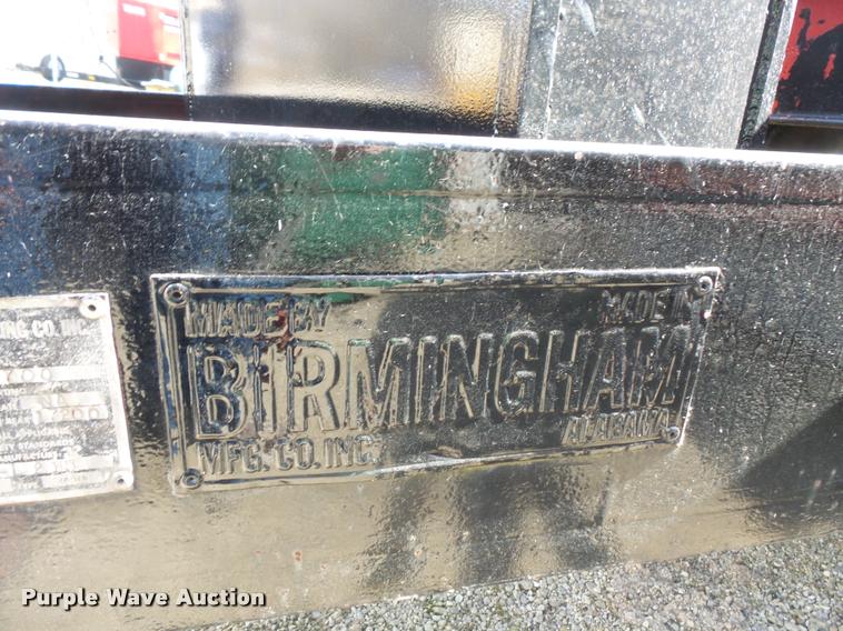 image for item DB1501 1973 Birmingham tilt deck equipment trailer