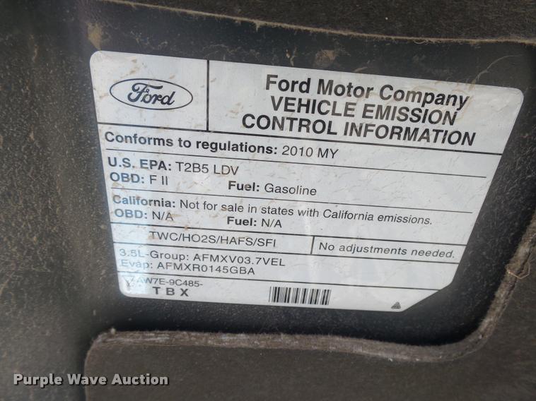image for item DB1945 2010 Ford Taurus