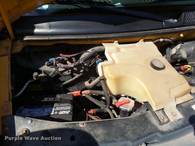 image for item DB2484 1999 Chevrolet Express 3500 Cargo school bus