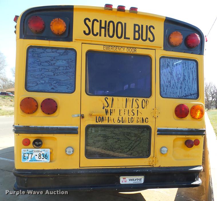 image for item DB2485 1992 Chevrolet G30 school bus