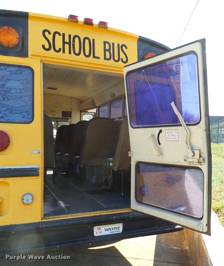image for item DB2485 1992 Chevrolet G30 school bus