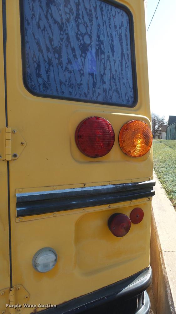 image for item DB2485 1992 Chevrolet G30 school bus