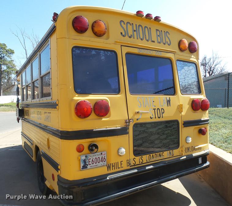 image for item DB2486 1994 Chevrolet G30 school bus