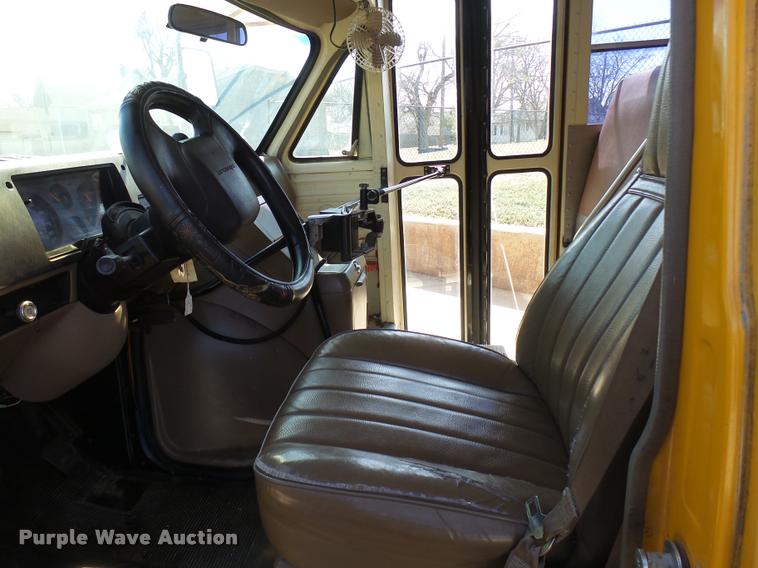 image for item DB2486 1994 Chevrolet G30 school bus