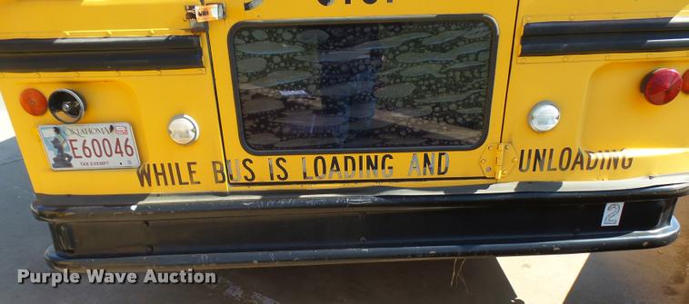 image for item DB2486 1994 Chevrolet G30 school bus