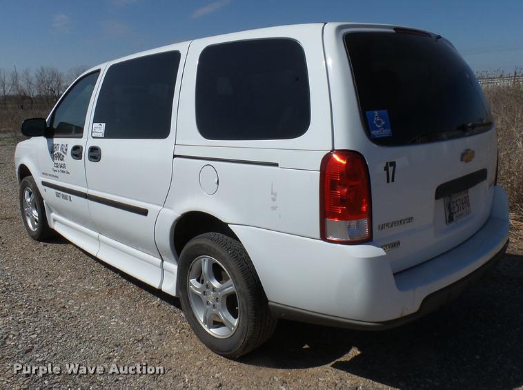 image for item DB2487 2008 Chevrolet Uplander Cargo van