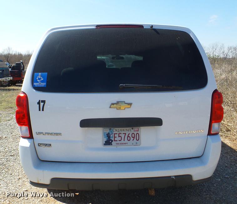 image for item DB2487 2008 Chevrolet Uplander Cargo van