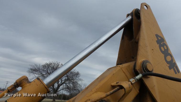 image for item DB3765 1990 Case 480F Construction King backhoe