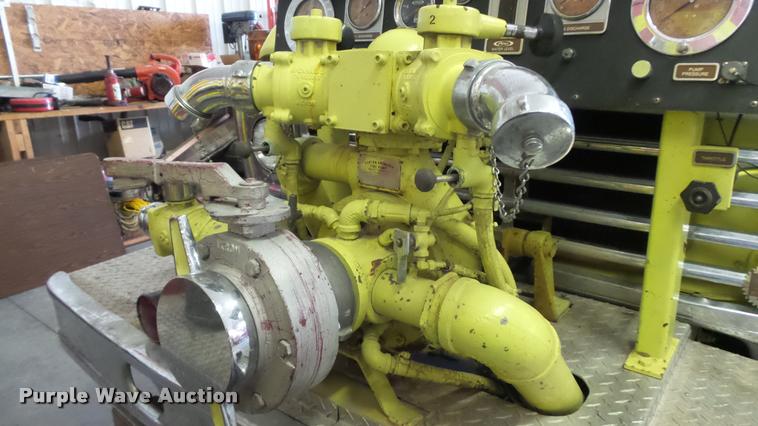 image for item DB3791 1979 Ford F800 fire pumper truck