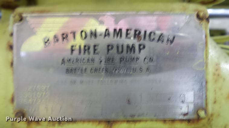 image for item DB3791 1979 Ford F800 fire pumper truck
