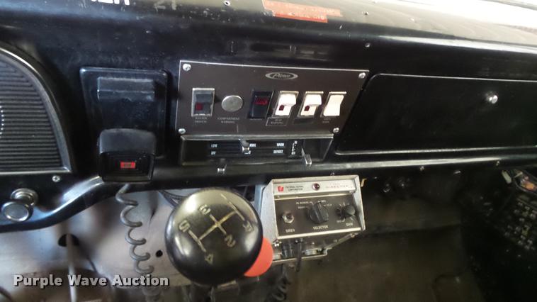 image for item DB3791 1979 Ford F800 fire pumper truck