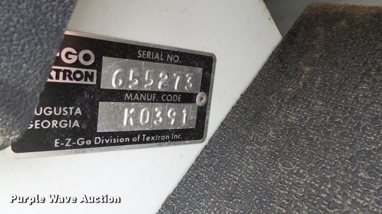 image for item DB3799 Ez-go golf cart