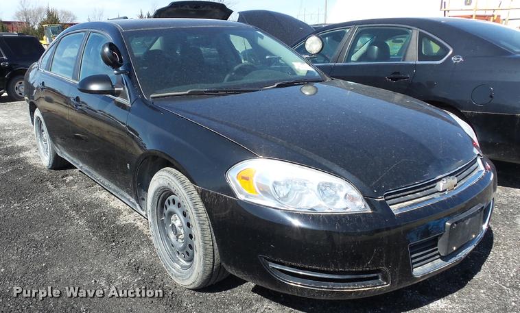 image for item DB3806 2008 Chevrolet Impala Police Cruiser