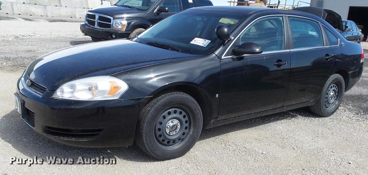 image for item DB3807 2008 Chevrolet Impala Police Cruiser