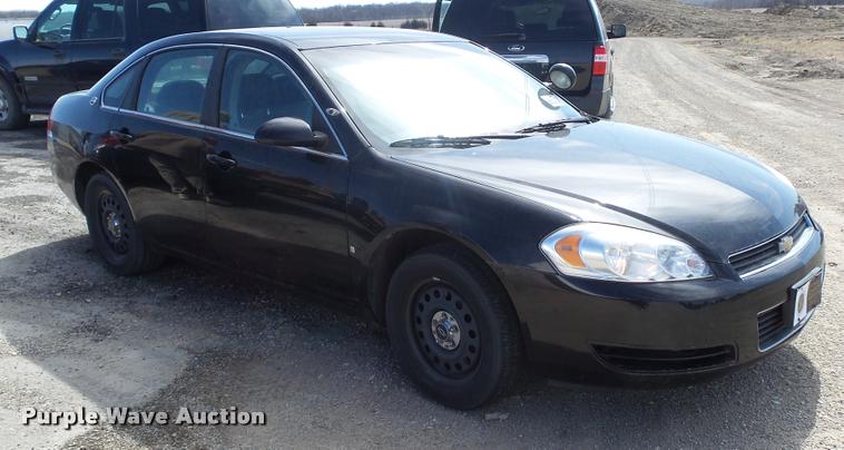 image for item DB3807 2008 Chevrolet Impala Police Cruiser