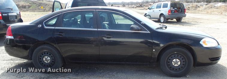 image for item DB3807 2008 Chevrolet Impala Police Cruiser