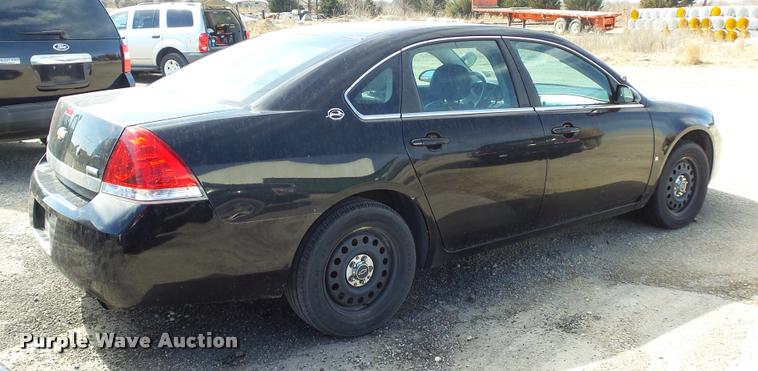 image for item DB3807 2008 Chevrolet Impala Police Cruiser
