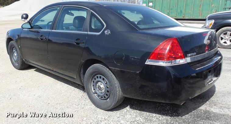 image for item DB3807 2008 Chevrolet Impala Police Cruiser