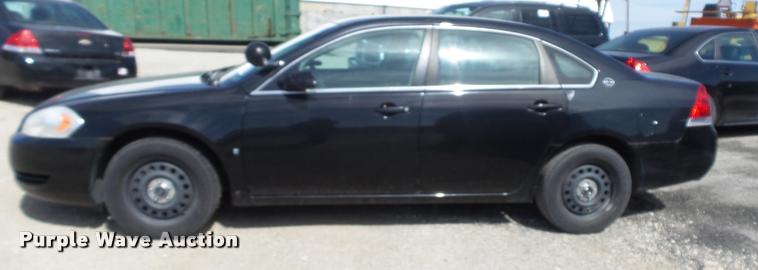 image for item DB3807 2008 Chevrolet Impala Police Cruiser