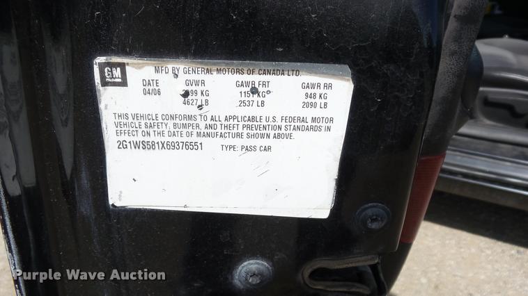 image for item DB3807 2008 Chevrolet Impala Police Cruiser