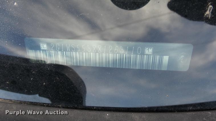 image for item DB3807 2008 Chevrolet Impala Police Cruiser