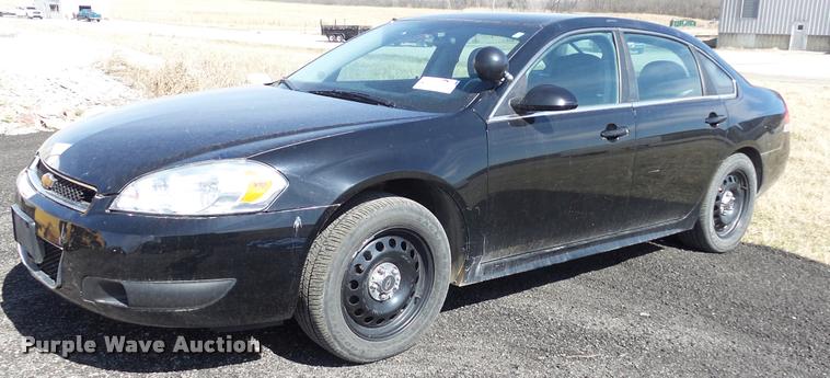 image for item DB3808 2013 Chevrolet Impala Police Cruiser