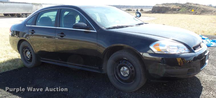 image for item DB3808 2013 Chevrolet Impala Police Cruiser