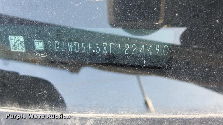 image for item DB3808 2013 Chevrolet Impala Police Cruiser