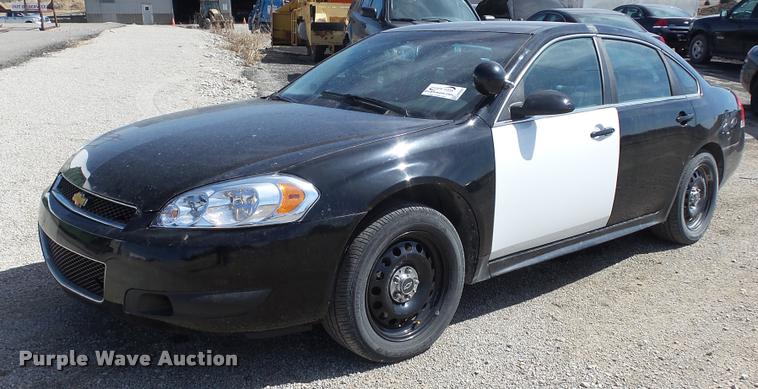 image for item DB3809 2013 Chevrolet Impala Police Cruiser