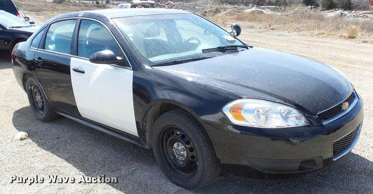 image for item DB3809 2013 Chevrolet Impala Police Cruiser