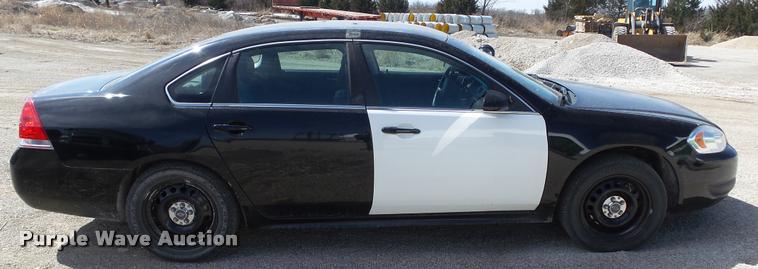 image for item DB3809 2013 Chevrolet Impala Police Cruiser