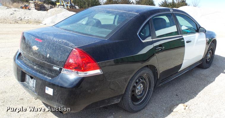 image for item DB3809 2013 Chevrolet Impala Police Cruiser
