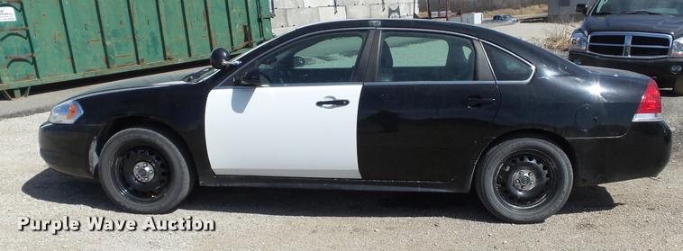 image for item DB3809 2013 Chevrolet Impala Police Cruiser