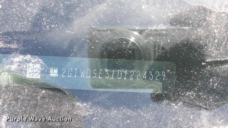 image for item DB3809 2013 Chevrolet Impala Police Cruiser