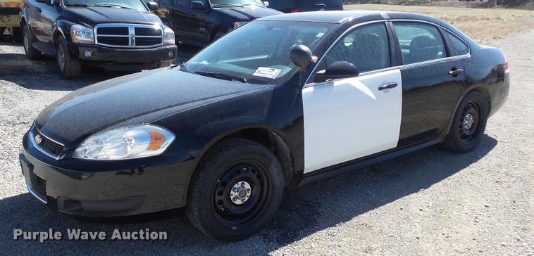 image for item DB3810 2013 Chevrolet Impala Police Cruiser