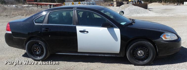 image for item DB3810 2013 Chevrolet Impala Police Cruiser