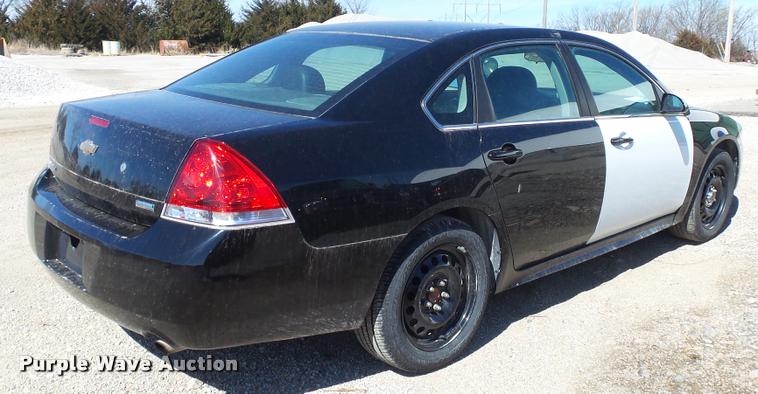 image for item DB3810 2013 Chevrolet Impala Police Cruiser