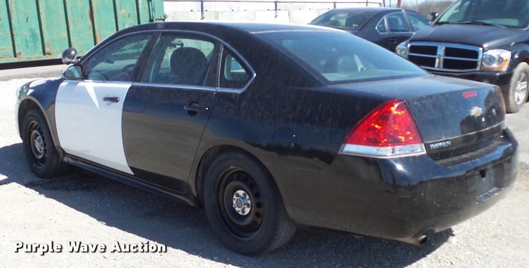 image for item DB3810 2013 Chevrolet Impala Police Cruiser
