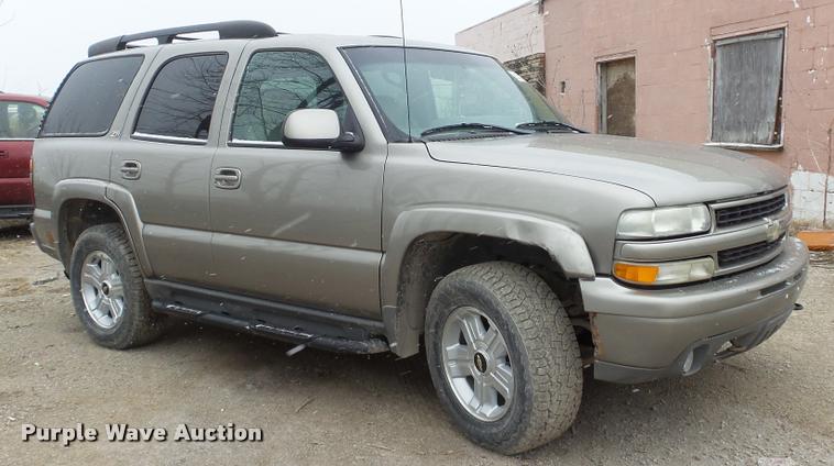 image for item DB3839 2001 Chevrolet Tahoe SUV