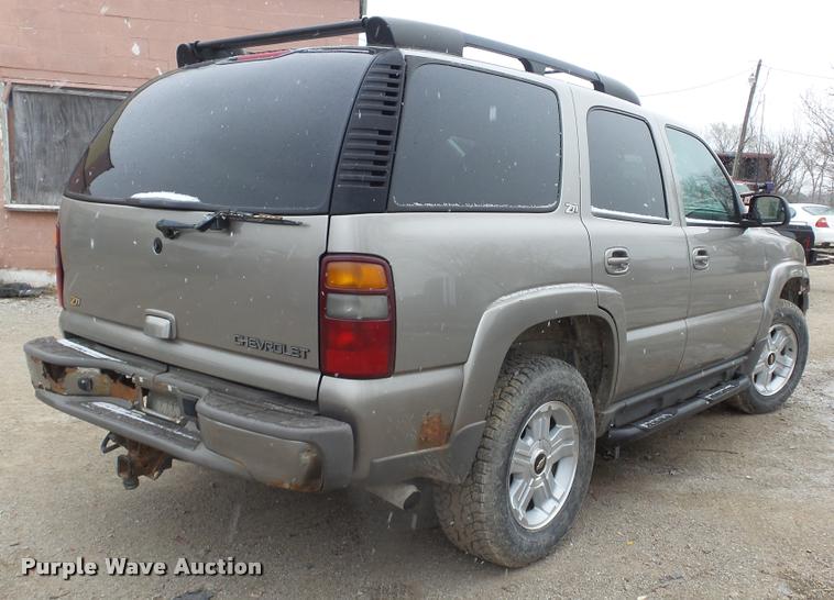 image for item DB3839 2001 Chevrolet Tahoe SUV