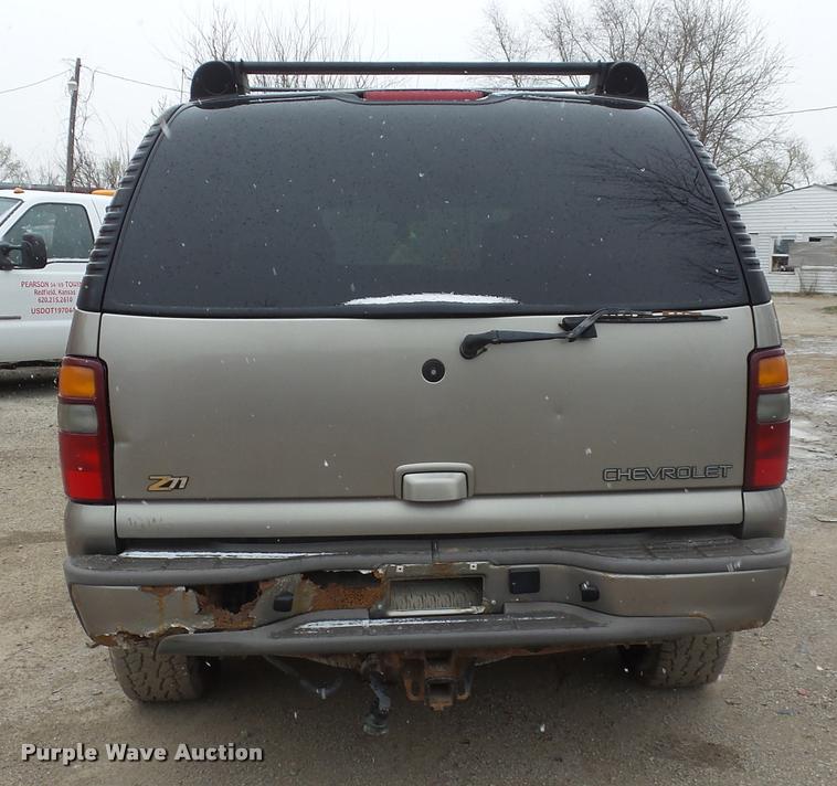 image for item DB3839 2001 Chevrolet Tahoe SUV