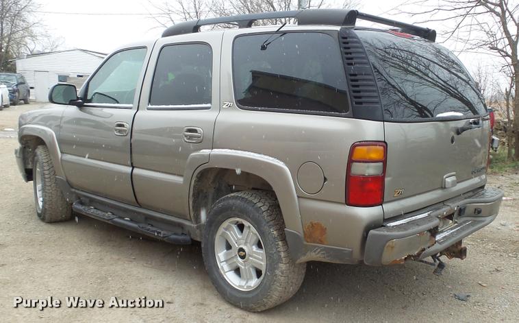 image for item DB3839 2001 Chevrolet Tahoe SUV